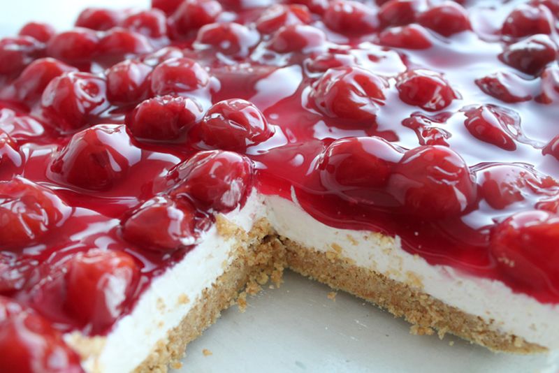 cseresznyes sajttorta